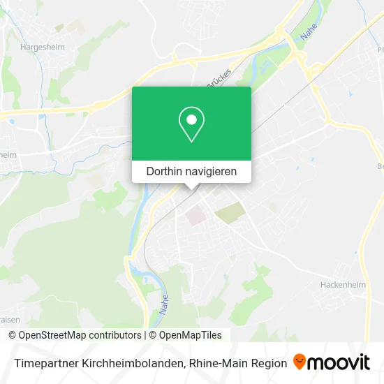 Timepartner Kirchheimbolanden Karte