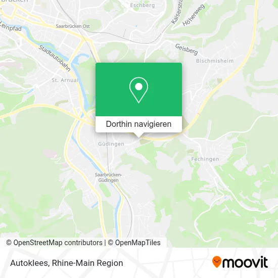 Autoklees Karte