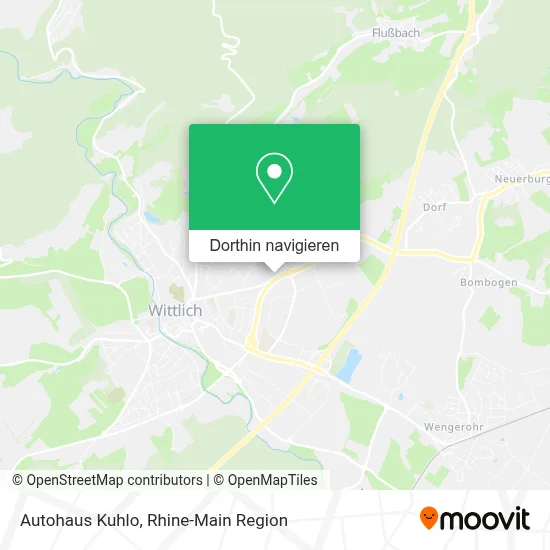 Autohaus Kuhlo Karte