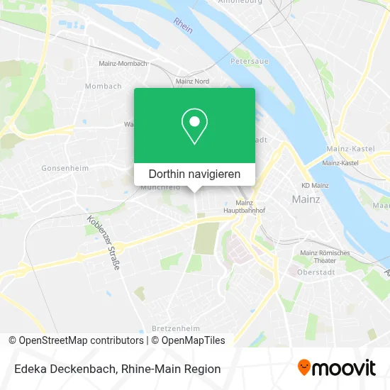 Edeka Deckenbach Karte