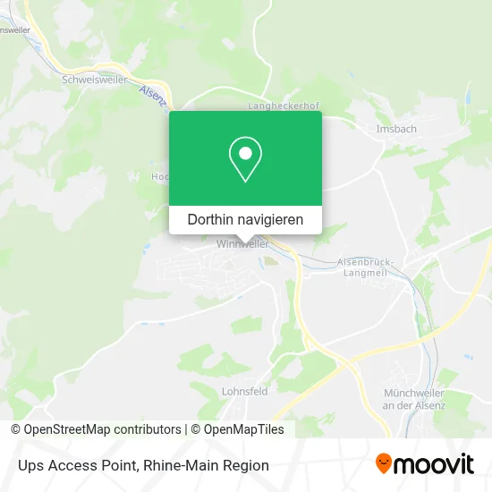 Ups Access Point Karte