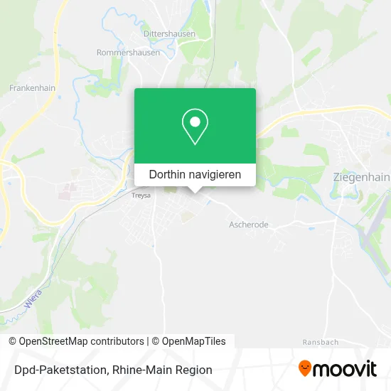 Dpd-Paketstation Karte