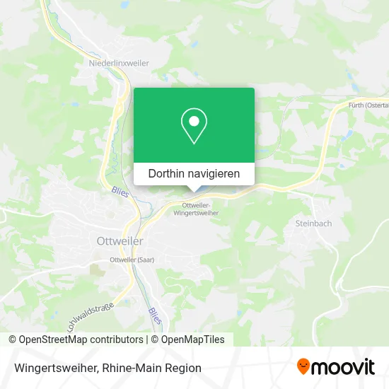 Wingertsweiher Karte