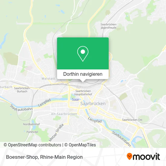 Boesner-Shop Karte