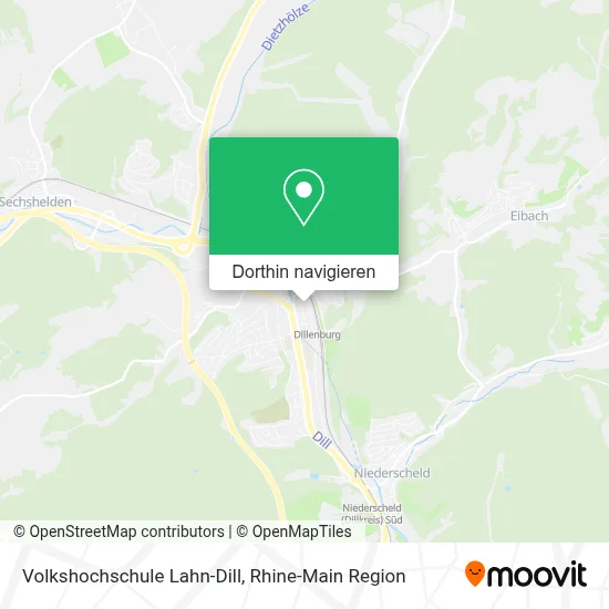 Volkshochschule Lahn-Dill Karte
