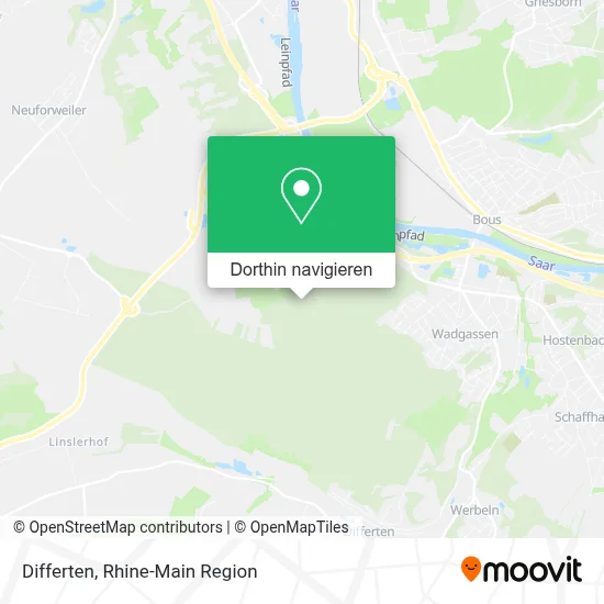 Differten Karte