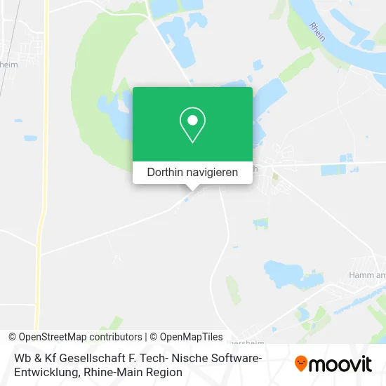 Wb & Kf Gesellschaft F. Tech- Nische Software-Entwicklung Karte