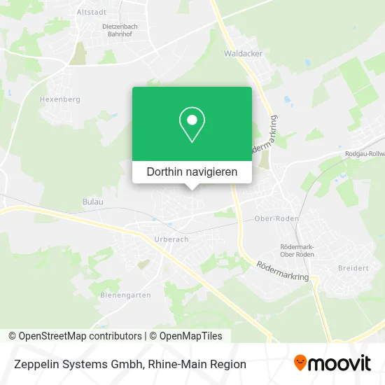 Zeppelin Systems Gmbh Karte