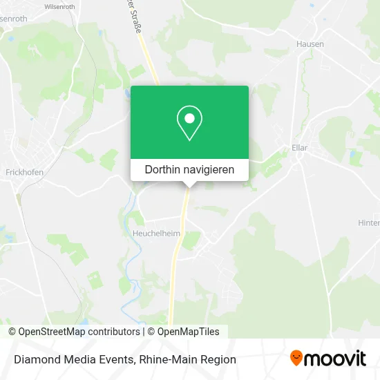 Diamond Media Events Karte