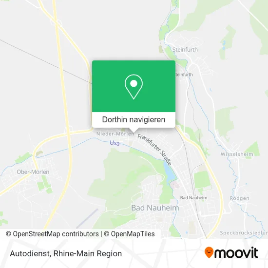 Autodienst Karte