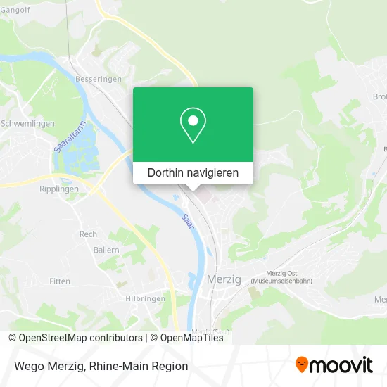 Wego Merzig Karte