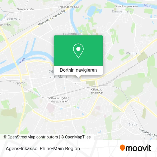 Agens-Inkasso Karte