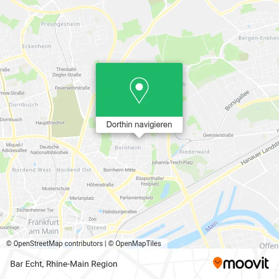 Bar Echt Karte