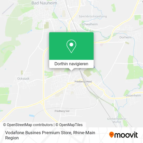 Vodafone Busines Premium Store Karte