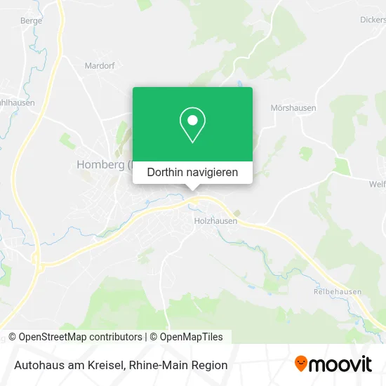 Autohaus am Kreisel Karte