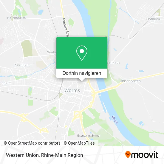 Western Union Karte