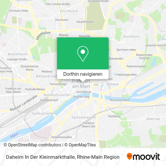 Daheim In Der Kleinmarkthalle Karte