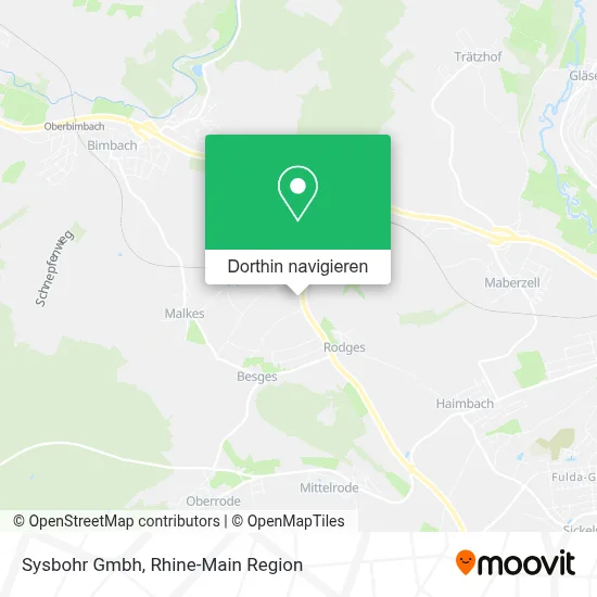 Sysbohr Gmbh Karte