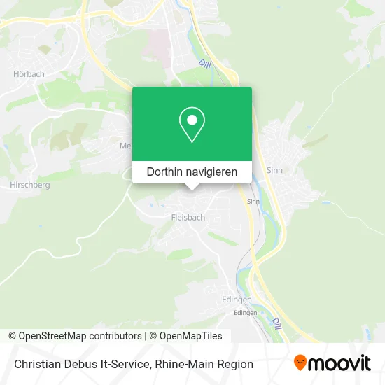 Christian Debus It-Service Karte
