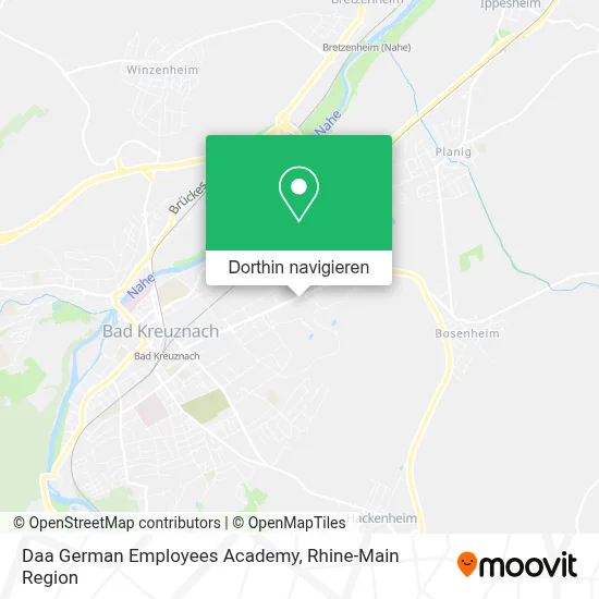 Daa German Employees Academy Karte