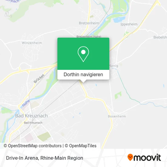 Drive-In Arena Karte