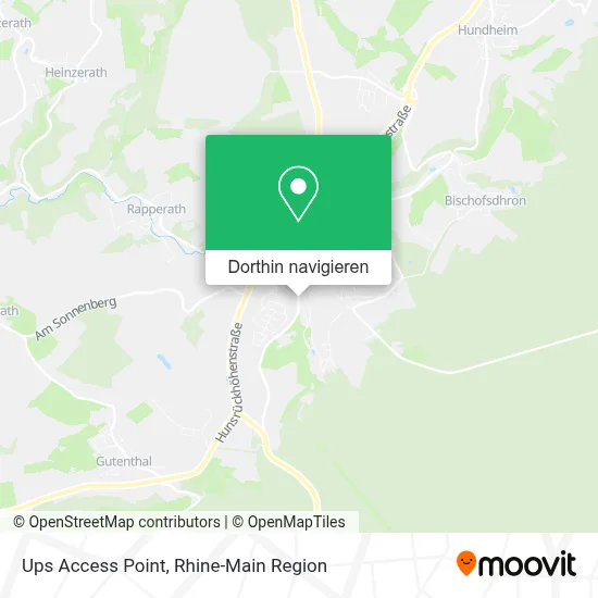 Ups Access Point Karte