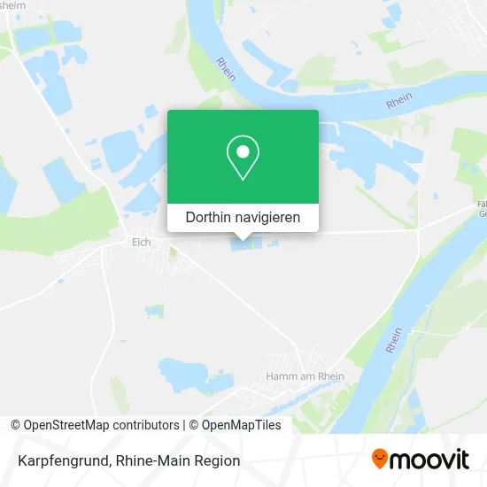 Karpfengrund Karte
