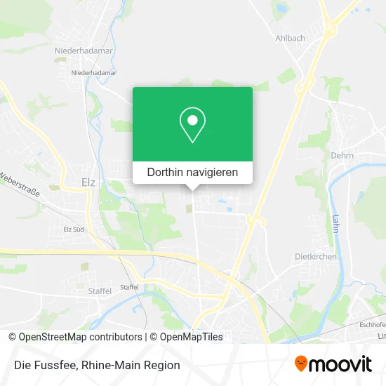 Die Fussfee Karte