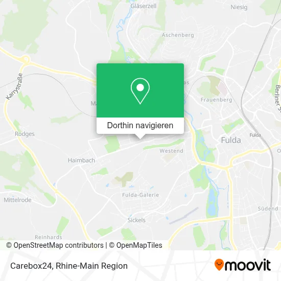 Carebox24 Karte