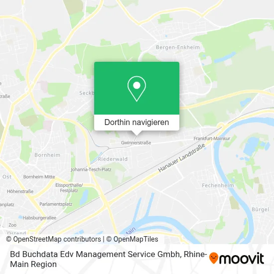 Bd Buchdata Edv Management Service Gmbh Karte