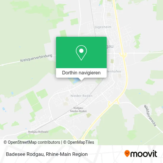 Badesee Rodgau Karte