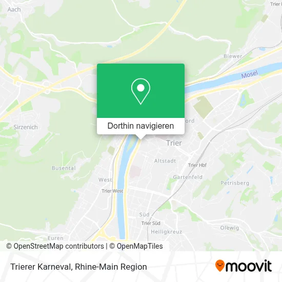 Trierer Karneval Karte