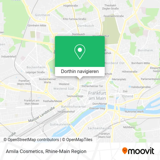 Amila Cosmetics Karte