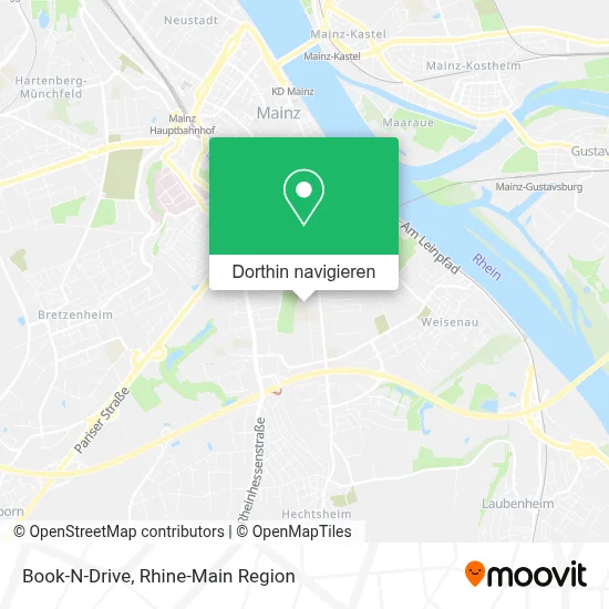Book-N-Drive Karte
