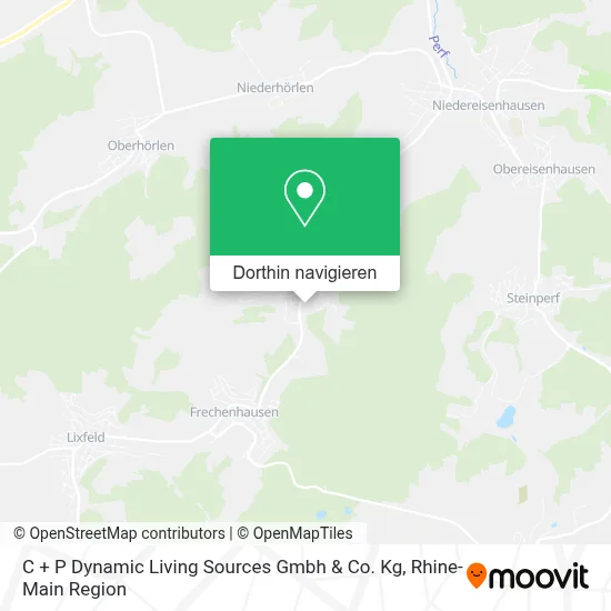 C + P Dynamic Living Sources Gmbh & Co. Kg Karte