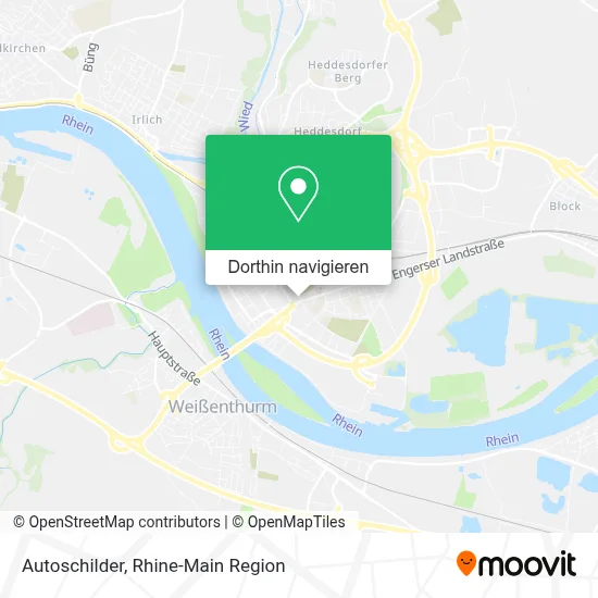 Autoschilder Karte