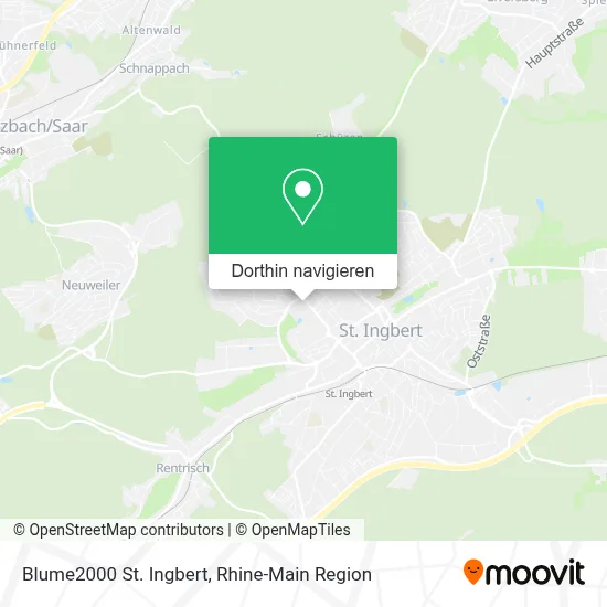 Blume2000 St. Ingbert Karte
