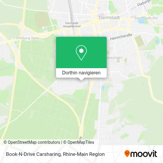 Book-N-Drive Carsharing Karte