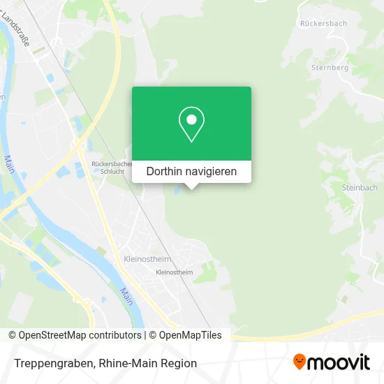 Treppengraben Karte
