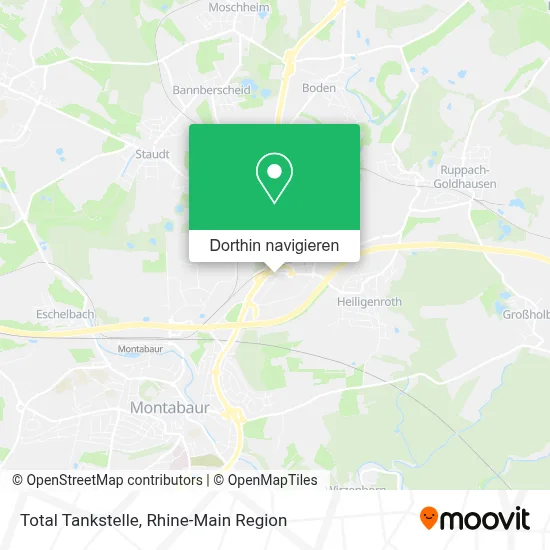 Total Tankstelle Karte