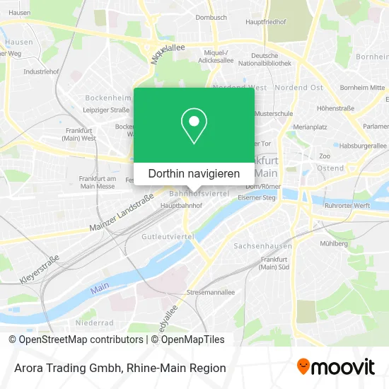 Arora Trading Gmbh Karte