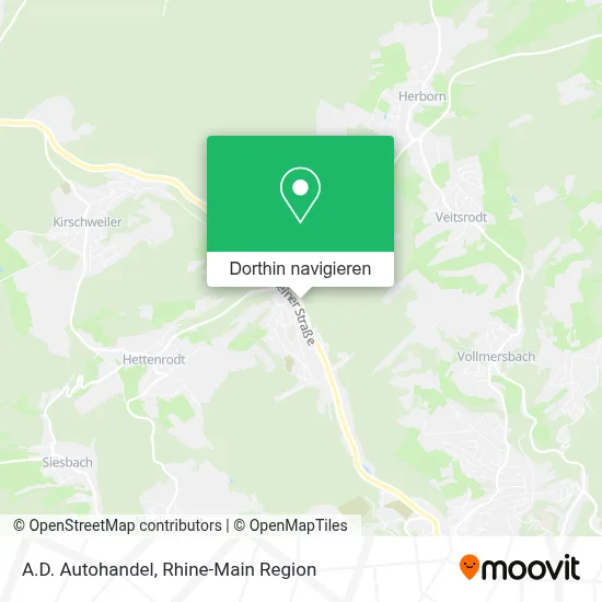 A.D. Autohandel Karte
