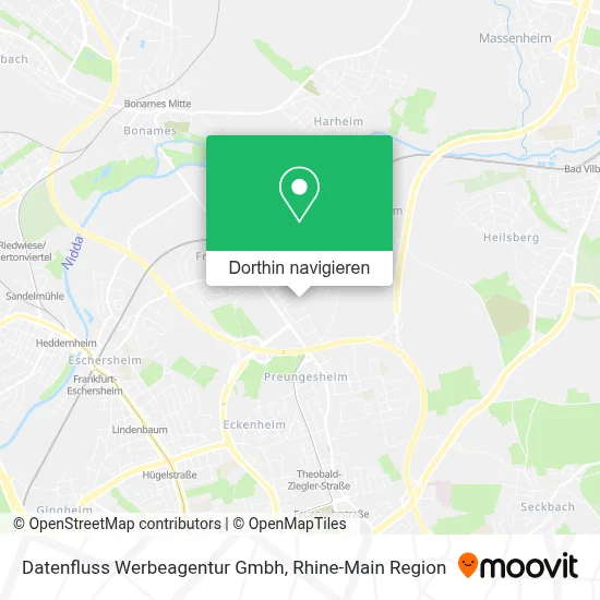 Datenfluss Werbeagentur Gmbh Karte