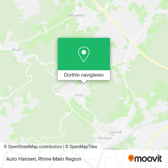 Auto Hansen Karte
