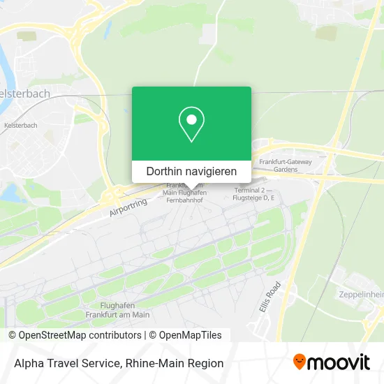 Alpha Travel Service Karte