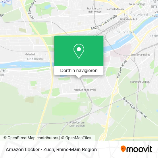 Amazon Locker - Zuch Karte