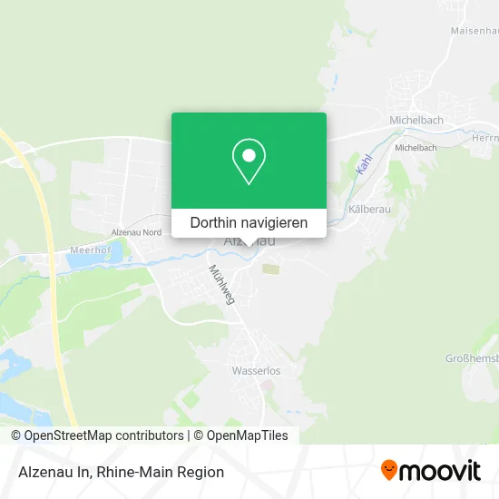Alzenau In Karte