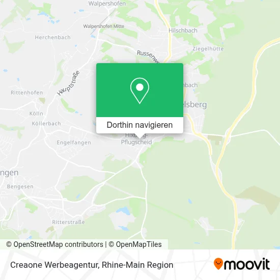 Creaone Werbeagentur Karte