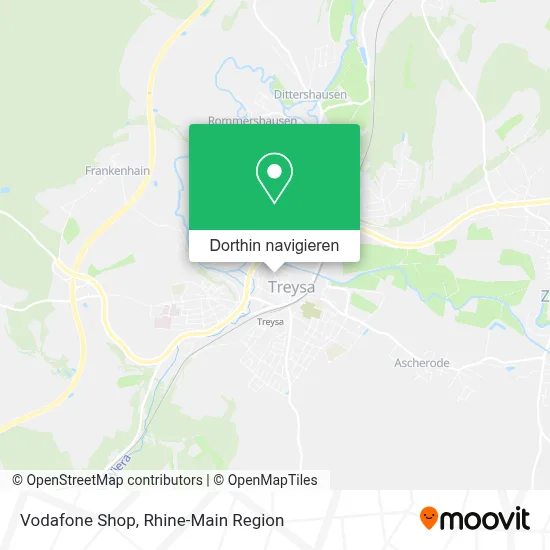 Vodafone Shop Karte