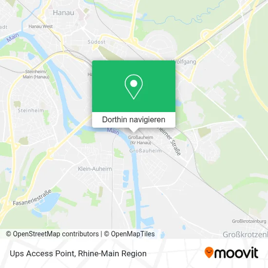 Ups Access Point Karte
